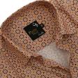 Print Peach Shirt : Party