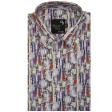 Print Mauve Shirt : Party