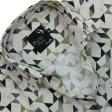 Print Cream Shirt : Party