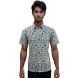 Print Gray Shirt : Party