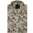 Print Cream Shirt : Party