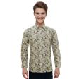 Print Cream Shirt : Party
