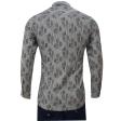 Print Gray Shirt : Party