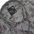 Print Gray Shirt : Party