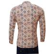 Print Peach Shirt : Party