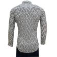 Print Gray Shirt : Party