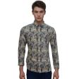 Print Gray Shirt : Party