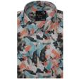 Print Peach Shirt : Party