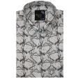 Print Gray Shirt : Party