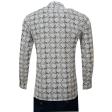 Print Gray Shirt : Party