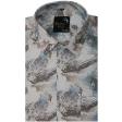 Print Cream Shirt : Party