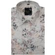 Print Cream Shirt : Party