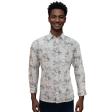 Print Cream Shirt : Party