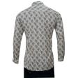 Print Gray Shirt : Party
