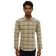 Checks Fawn Shirt : Ditto