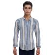 Self Design Blue Shirt : Ditto