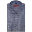Stripes Dark Blue Shirt : Slim