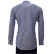 Stripes Dark Blue Shirt : Slim