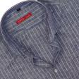 Stripes Dark Blue Shirt : Slim