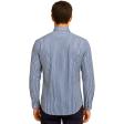 Stripes Dark Blue Shirt : Slim