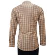 Stripes Brown Shirt : Slim