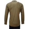 Stripes Khakhi Shirt : Slim