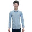 Stripes Blue Shirt : Slim