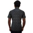 Print Blue Shirt : Party