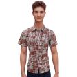 Print Brown Shirt : Ditto