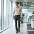 Stripes Brown Shirt : Business