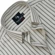 Stripes Brown Shirt : Business