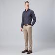 Stripes Dark Blue Shirt : Business