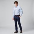 Stripes Blue Shirt : Business