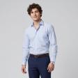 Stripes Blue Shirt : Business