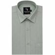 Stripes Light Green Shirt : Business