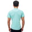 Selfdesign Aqua Blue T-shirt : Regular