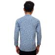 Print Dark Blue Shirt : Party