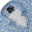 Print Dark Blue Shirt : Party