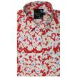 Print Red Shirt : Party