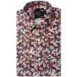Print Gray Shirt : Party
