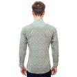 Print Green Shirt : Party