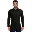 Plain Black Shirt : Business