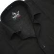 Plain Black Shirt : Business
