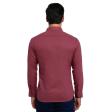 Plain Burgandy Shirt : Business