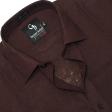 Plain Brown Shirt : Business