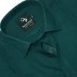 Plain Dark Green Shirt : Business