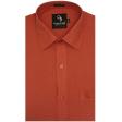 Plain Rust Shirt : Business