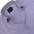 Plain Mauve Shirt : Business