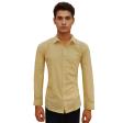 Self Design Lemon Shirt : Slim