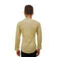 Self Design Lemon Shirt : Slim